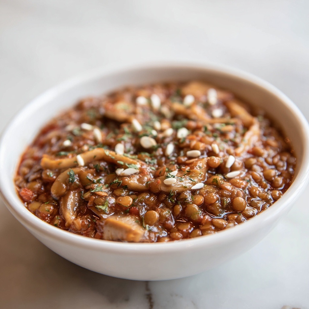 Lentil and Mushroom Bolognese Recipe - Recipe Image