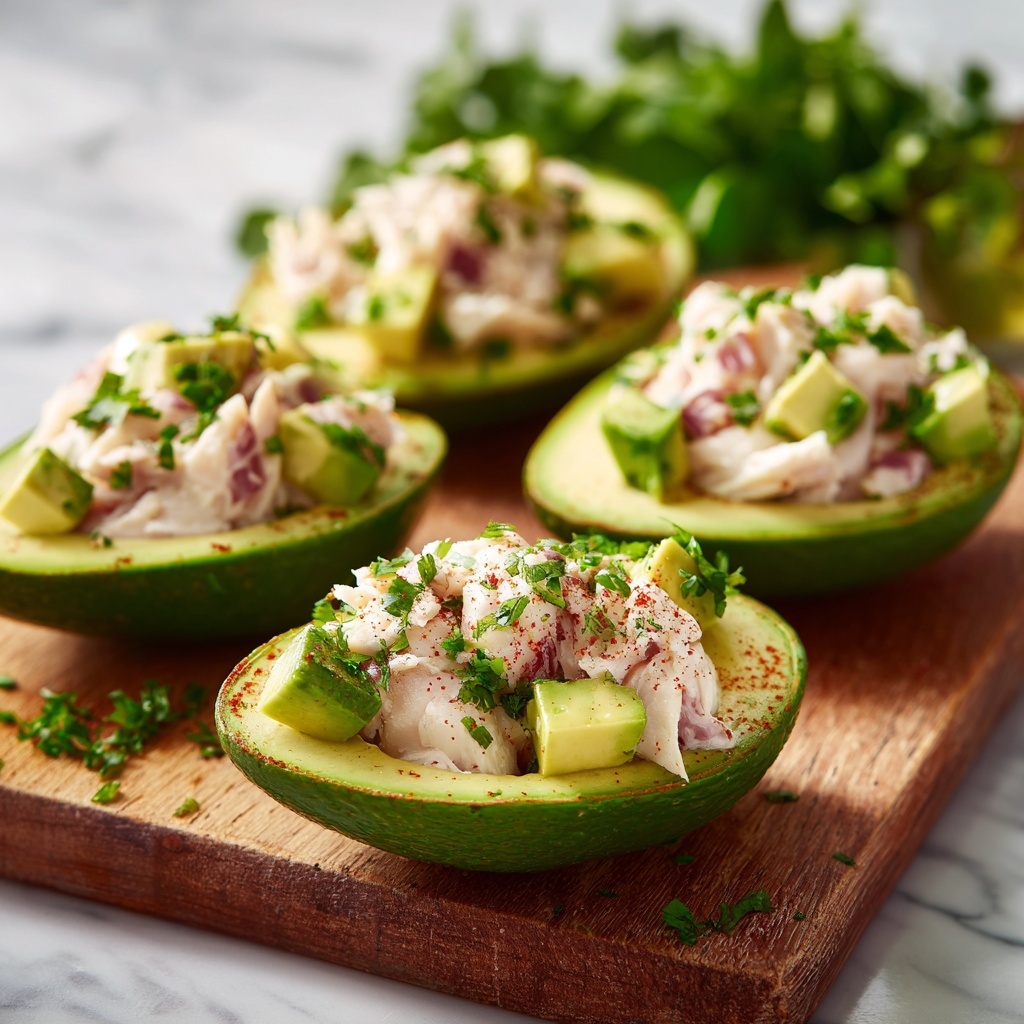 Tuna Avocado Boats (Quick, Healthy & Delicious) Recipe - Recipe Image