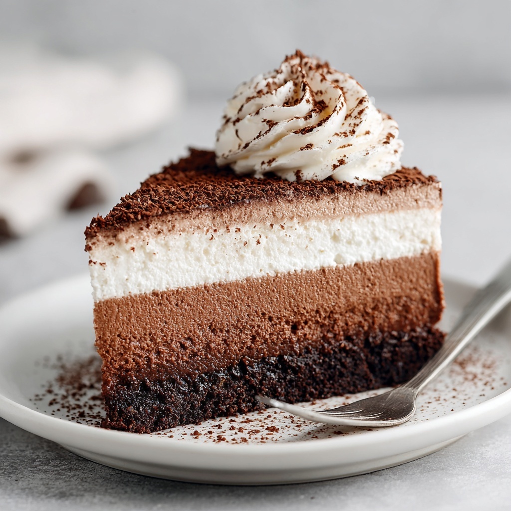 Chocolate Mousse Cake Recipe - Recipe Image