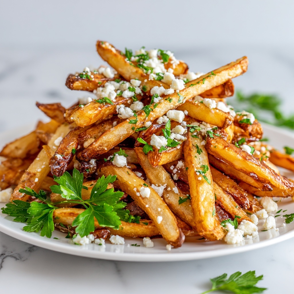 Greek Feta Fries: 5 Ways to Elevate Your Fry Game Recipe - Recipe Image