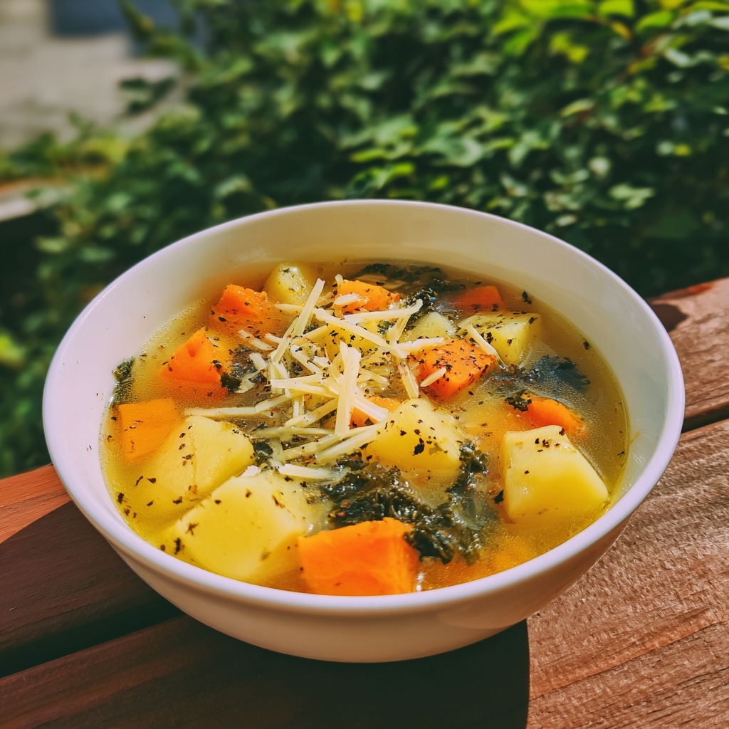 Nourishing Tuscan Vegetable Soup for Cozy Days at Home Recipe - Recipe Image