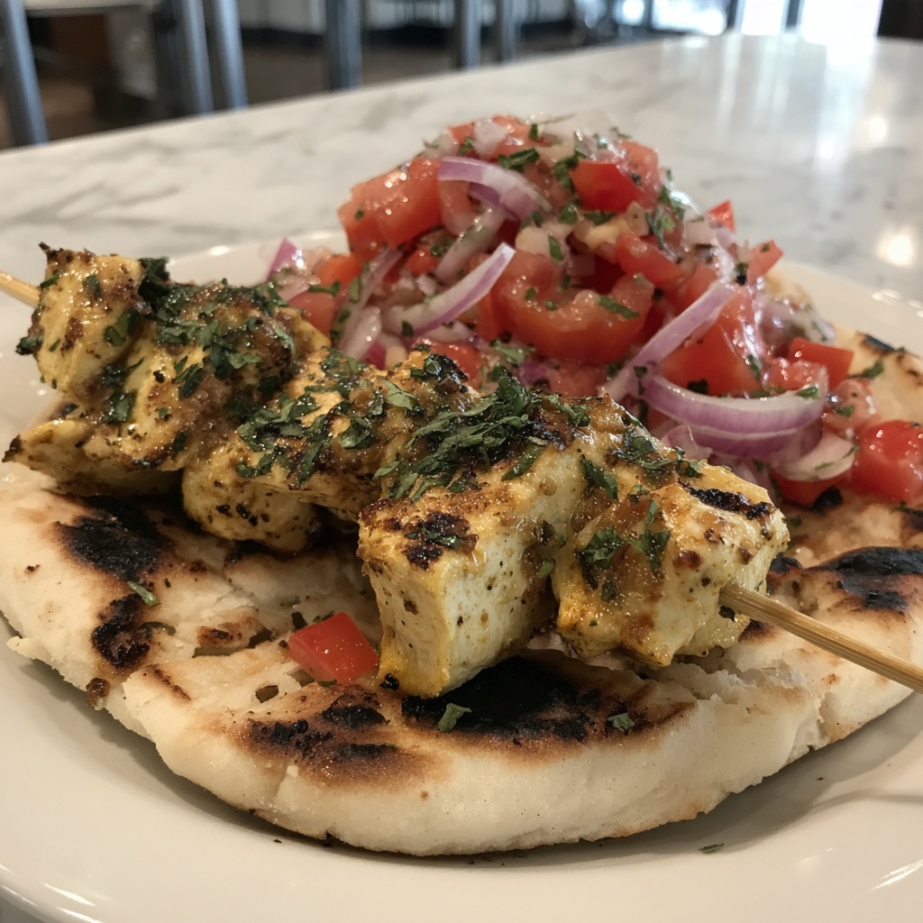 Chicken Souvlaki: 7 Comforting Steps to Savory Bliss Recipe - Recipe Image