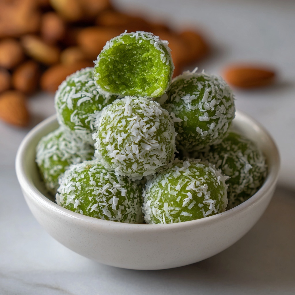 Matcha Coconut Protein Balls for a Quick Energy Boost Recipe - Recipe Image