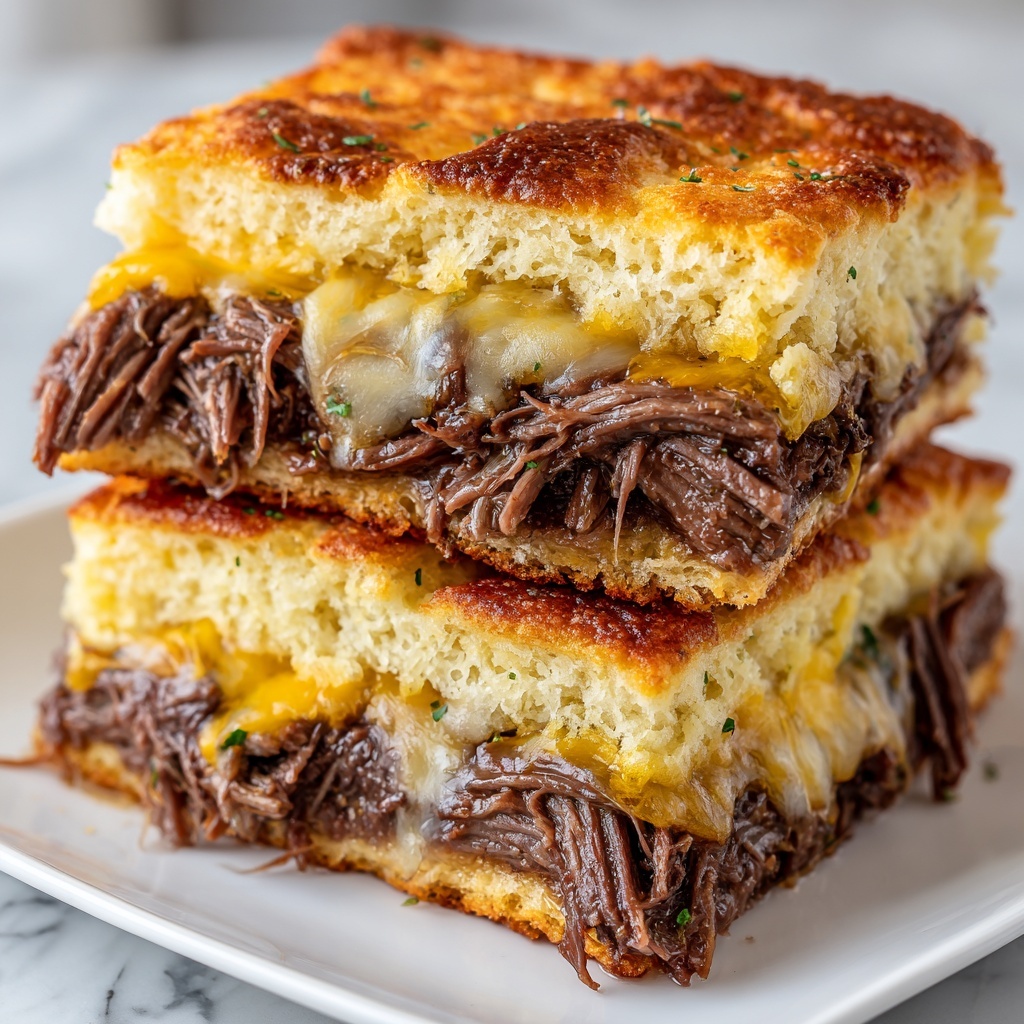 French Dip Biscuit Bake Recipe - Recipe Image