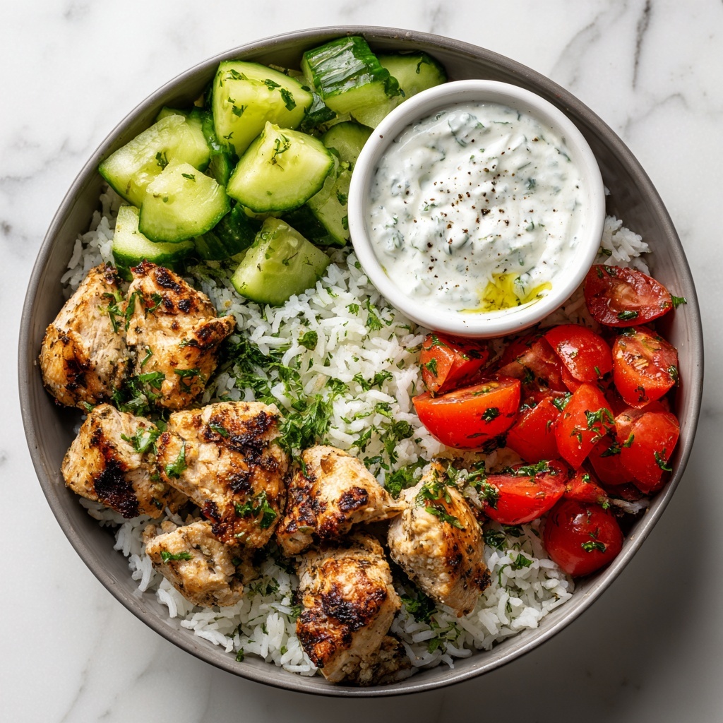 Chicken Tzatziki Bowls Recipe - Recipe Image