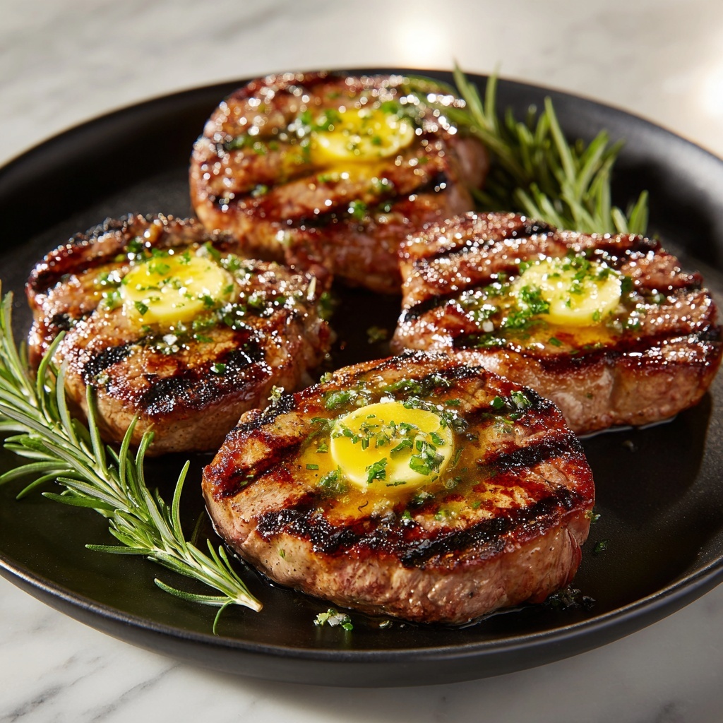 Perfect Pan-Seared Steak with Garlic Butter Recipe - Recipe Image