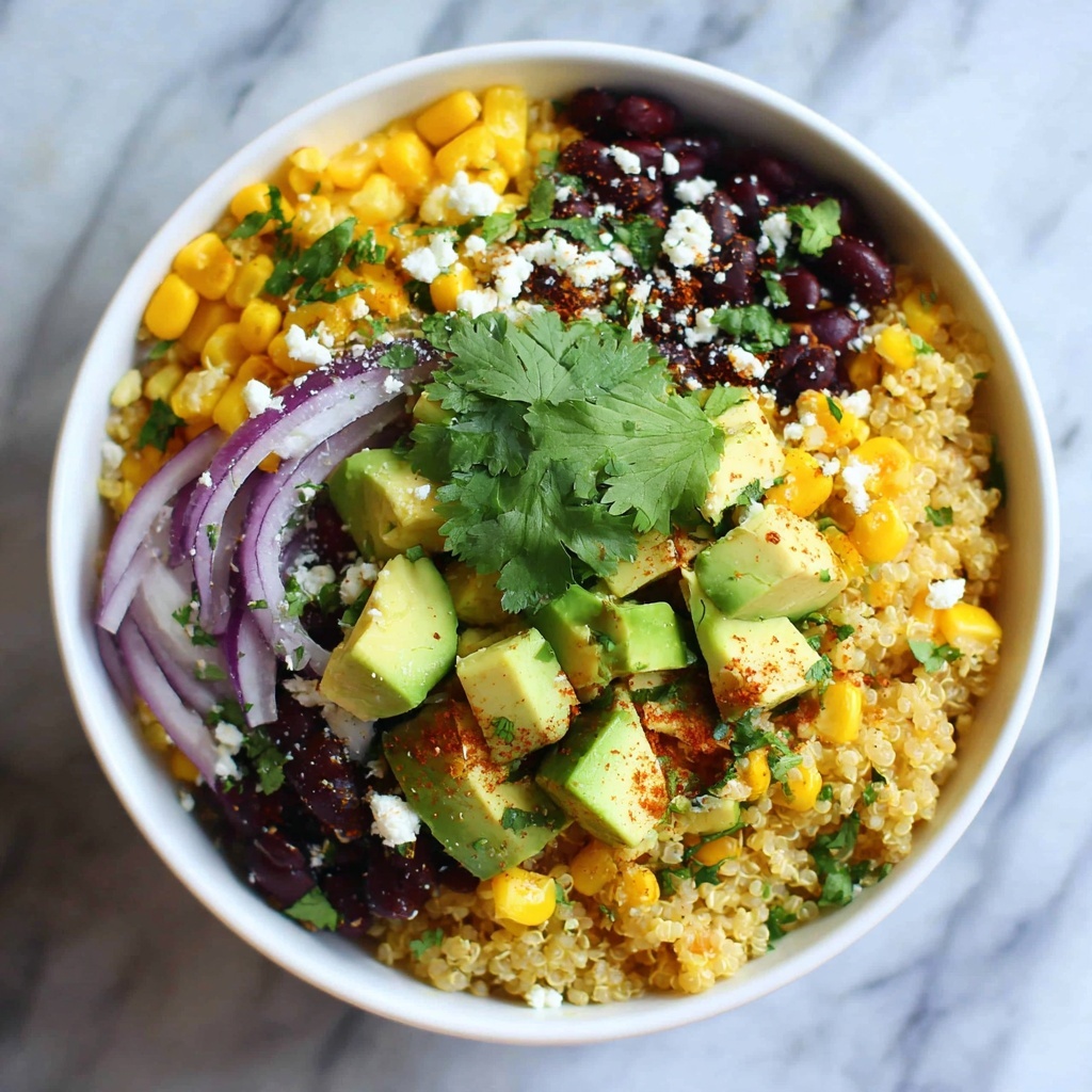 Elote Style Quinoa Salad Recipe - Recipe Image