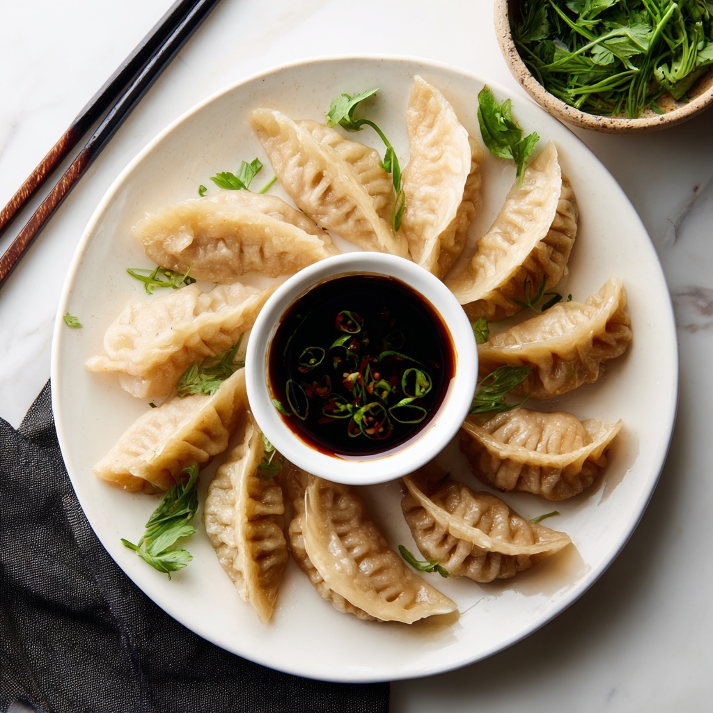 Steamed Mushroom Dumplings Recipe - Recipe Image