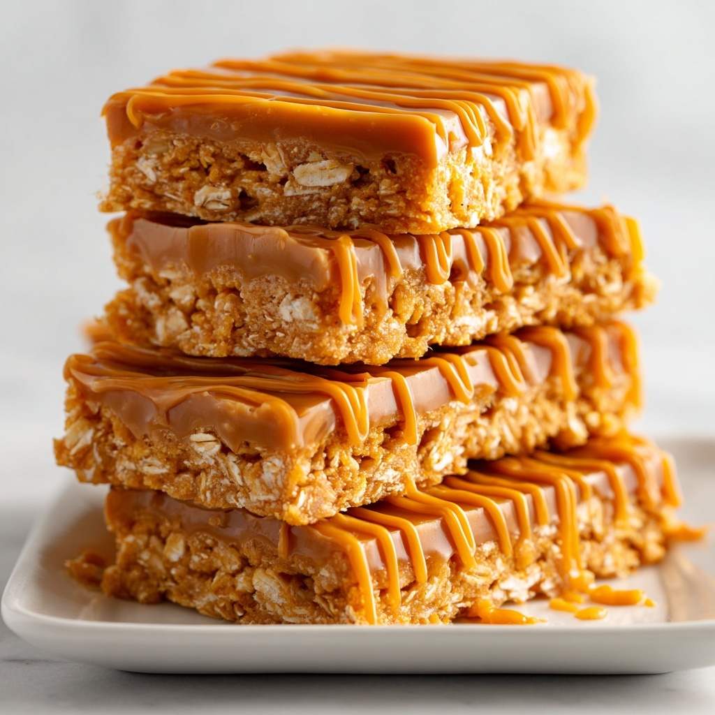 Peanut Butter Oatmeal Bars Recipe - Recipe Image