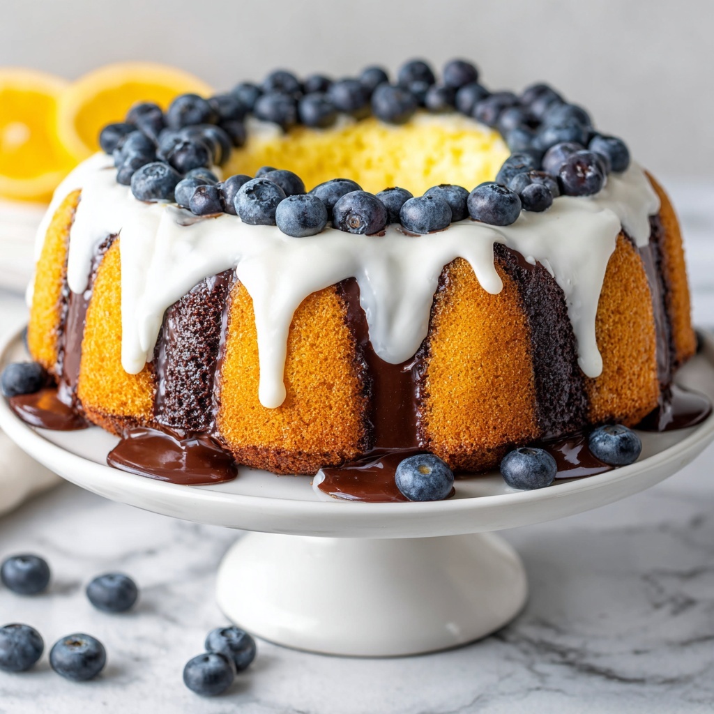 Blueberry Breakfast Bundt Cake Recipe - Recipe Image