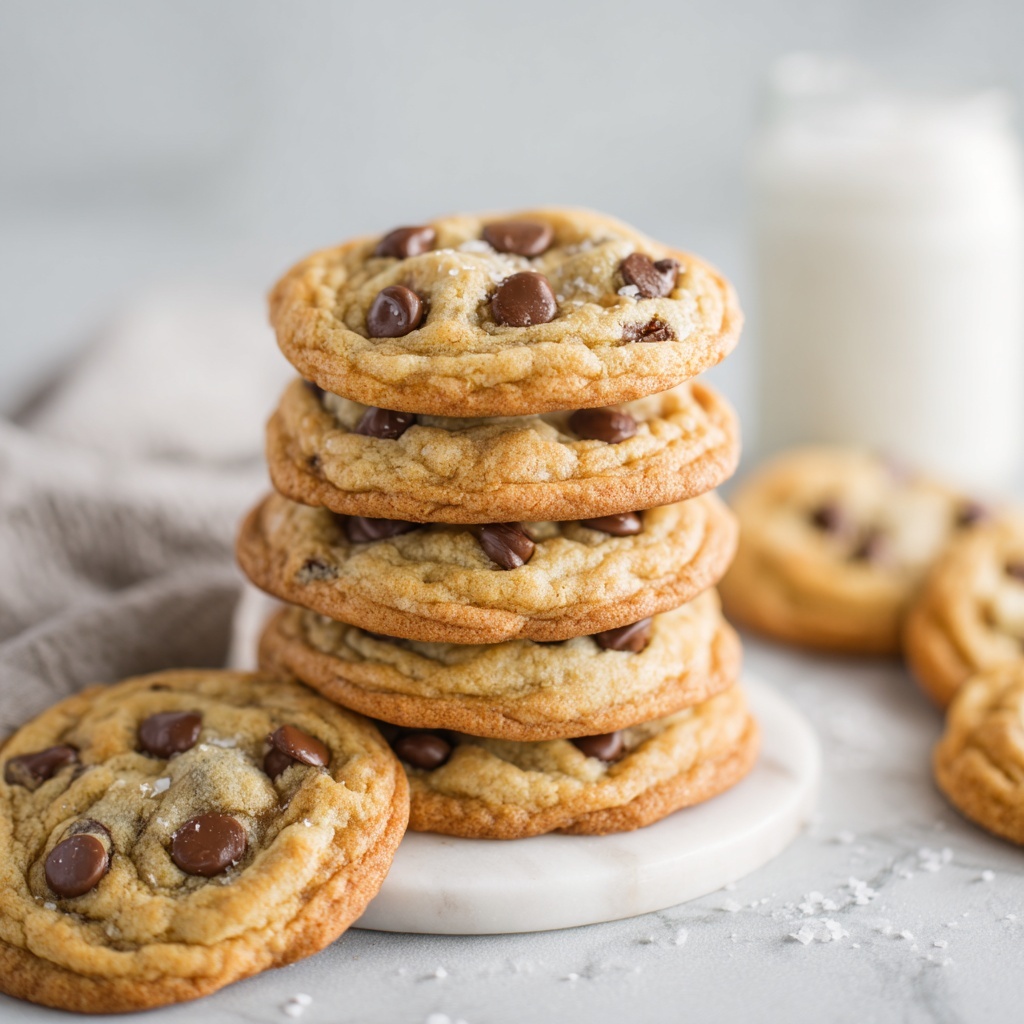 Browned Butter Miso Chocolate Chip Cookies Recipe - Recipe Image