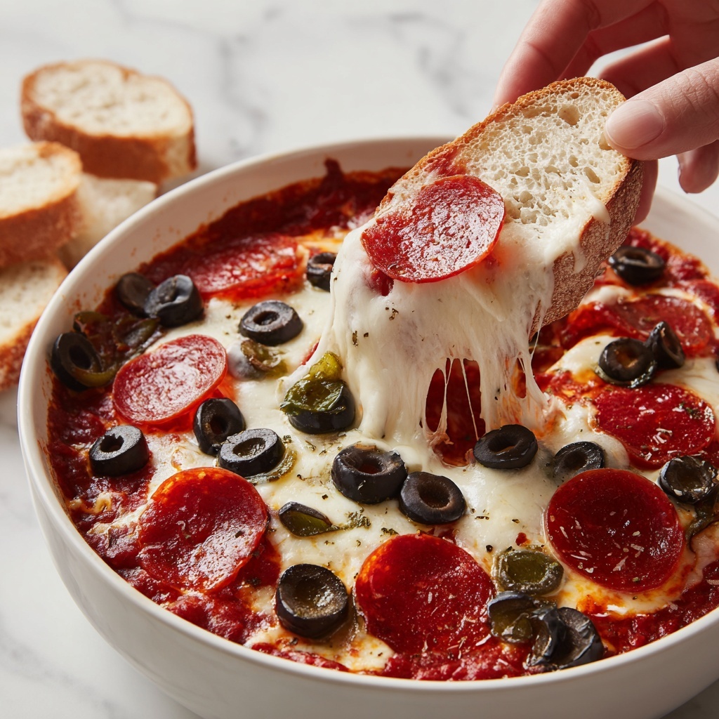 Warm Pizza Dip Recipe - Recipe Image