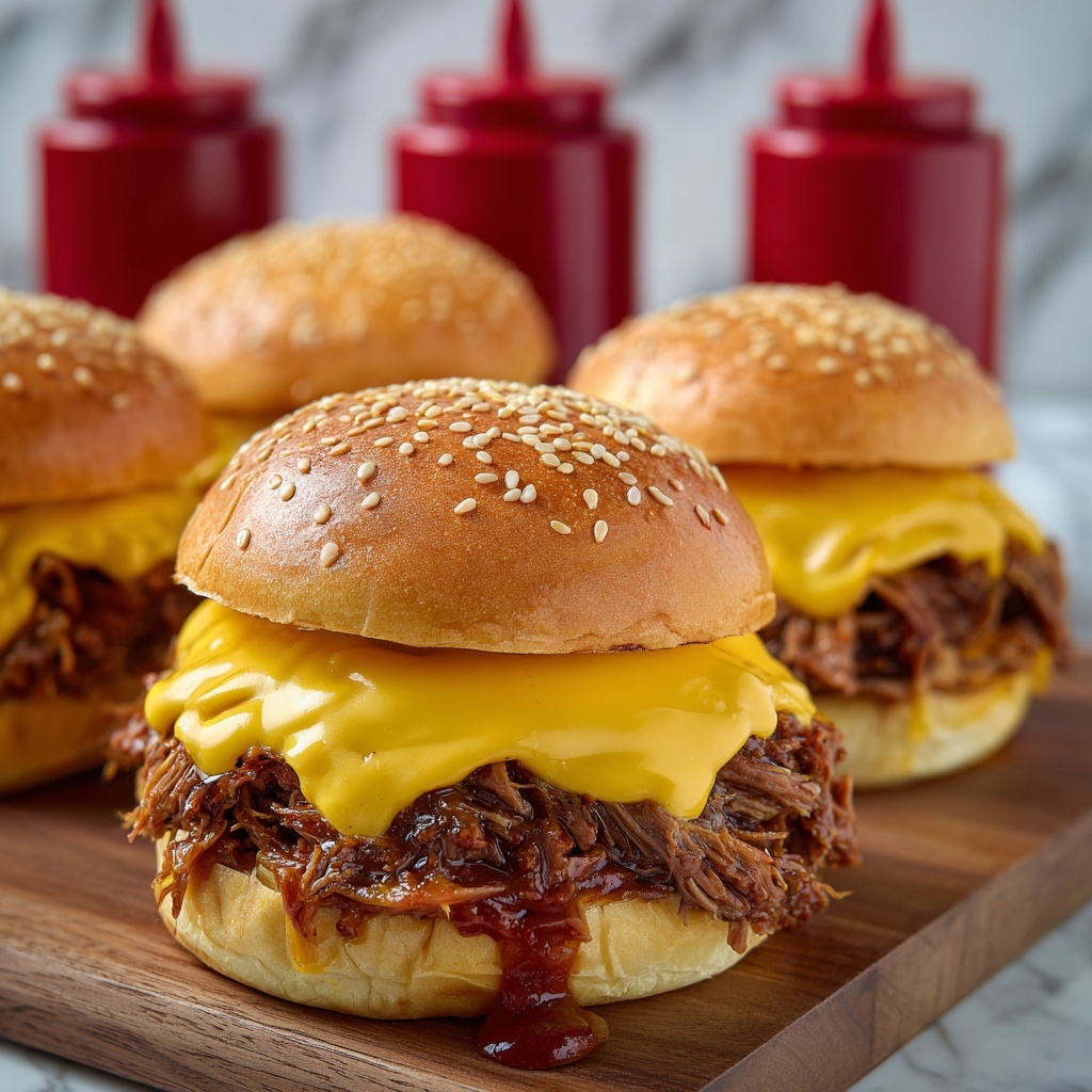 Beef Cheddar Sandwiches Recipe - Recipe Image