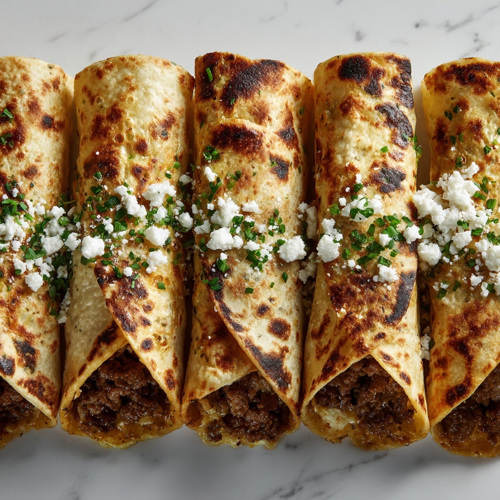 Crispy Beef Taquitos Recipe - Recipe Image