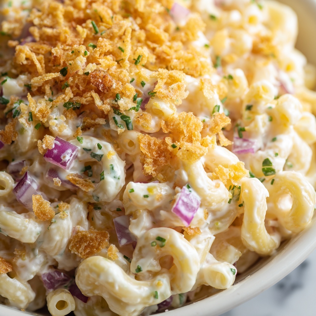 Guy Fieri Macaroni Salad: Zesty Twist for Your BBQ Bliss Recipe - Recipe Image