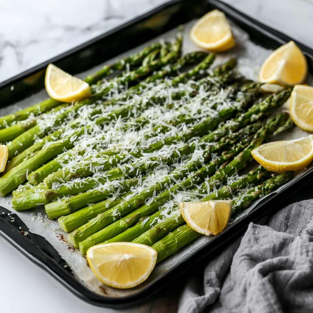 Lemon Parmesan Asparagus Recipe - Recipe Image