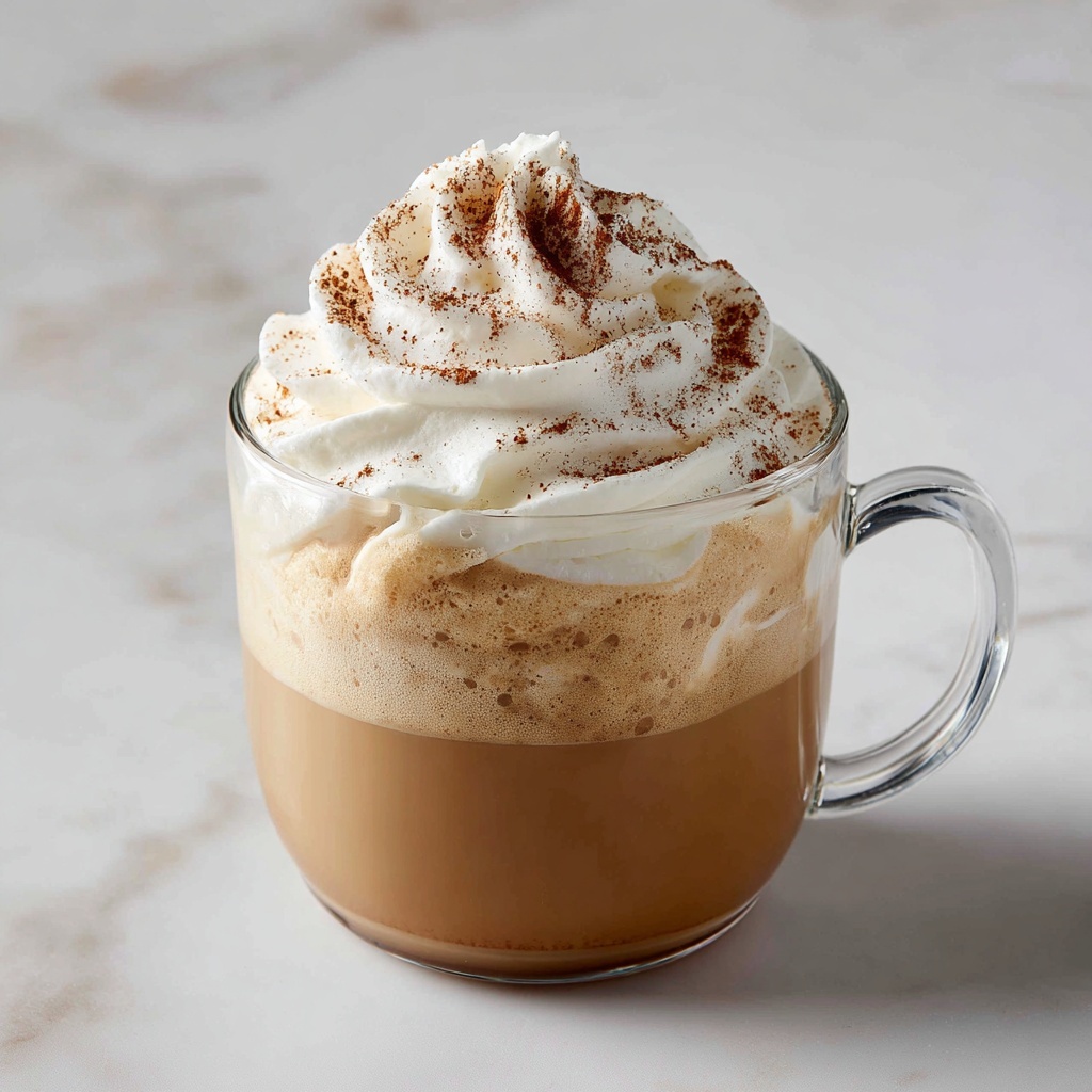 Christmas Eggnog Latte: 5 Steps to Festive Bliss Recipe - Recipe Image