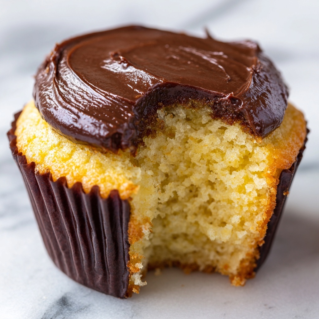 Boston Cream Pie Cupcakes Recipe - Recipe Image