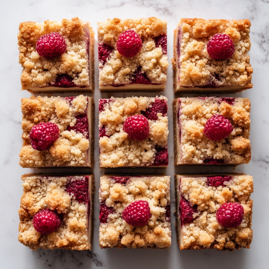 Raspberry Streusel Shortbread Bars Recipe - Recipe Image