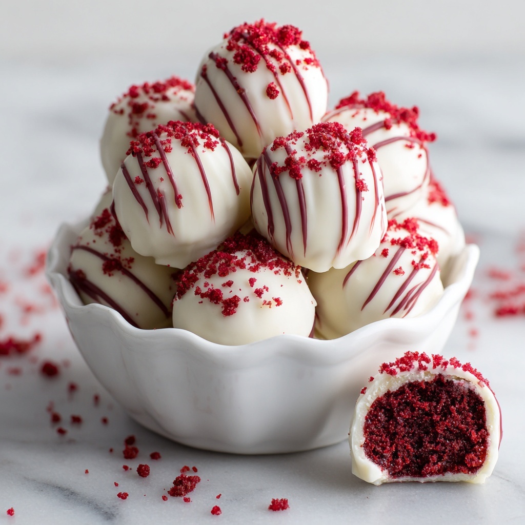 Red Velvet Cake Balls Recipe - Recipe Image