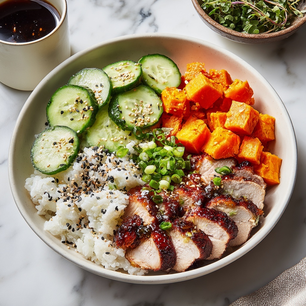 Hot Honey Chicken Bowls Recipe - Recipe Image