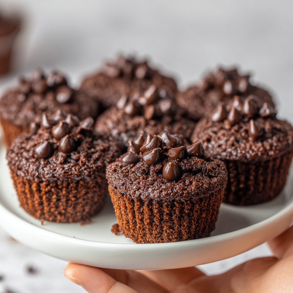 Fudgy Black Bean Brownie Bites Recipe - Recipe Image