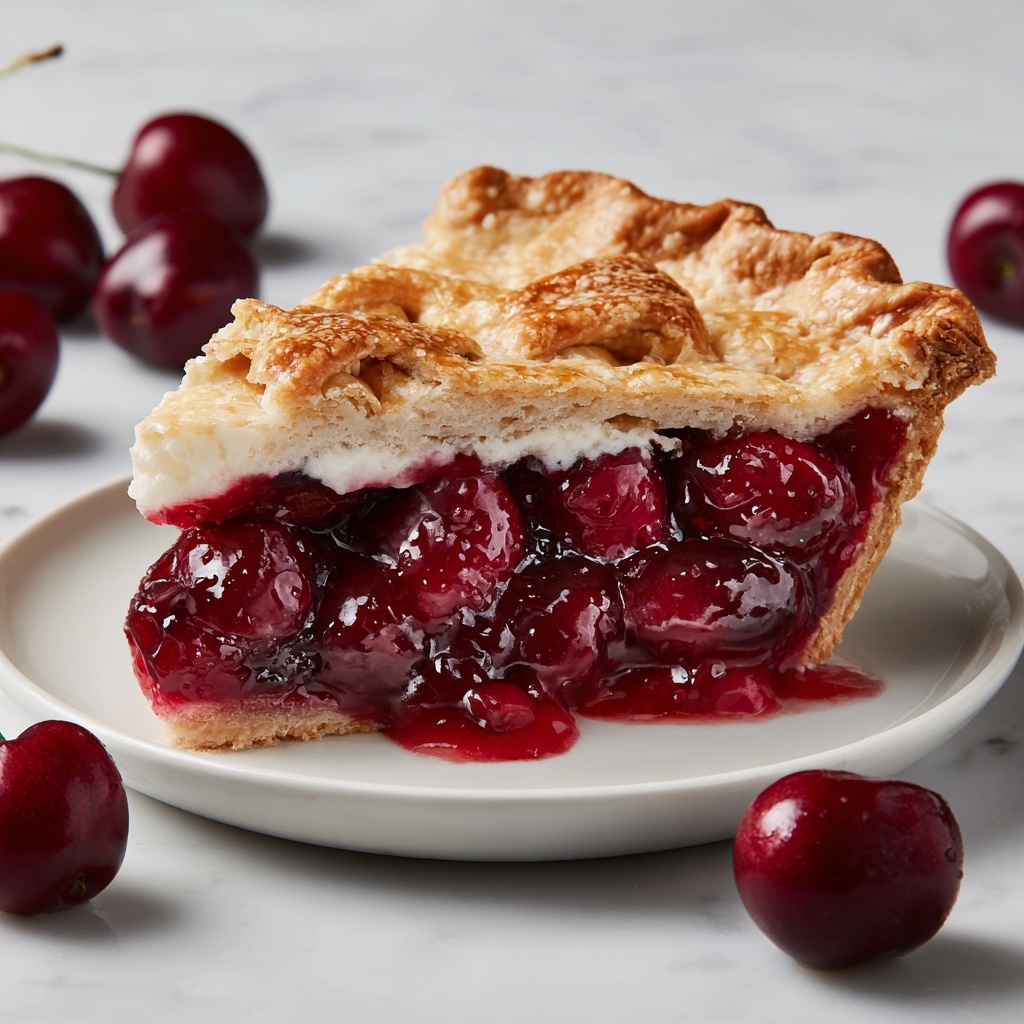 Cherry Pie with Canned Cherries Recipe - Recipe Image