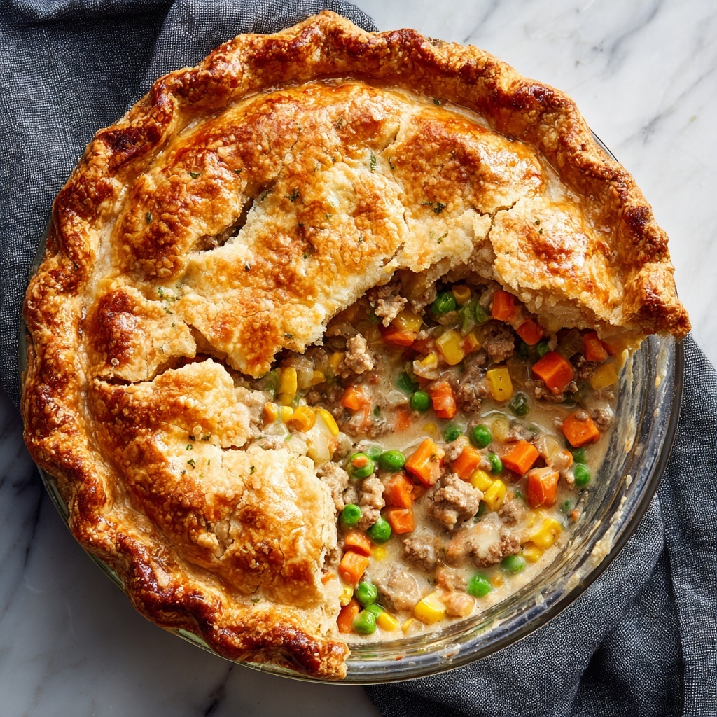 Vegetarian Pot Pie Made Easy Recipe - Recipe Image