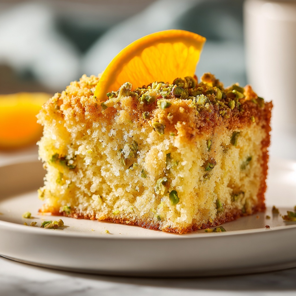 Flourless Orange, Pistachio, and Almond Cake Recipe - Recipe Image