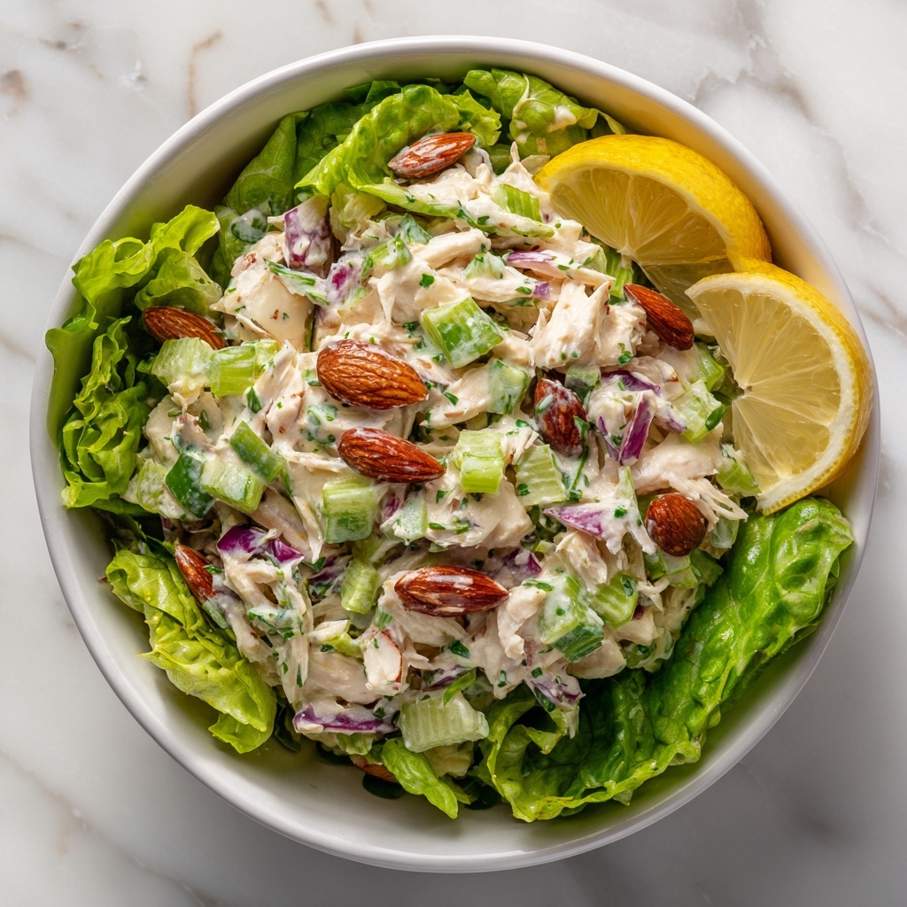 Chicken Salad Lettuce Wraps Recipe - Recipe Image