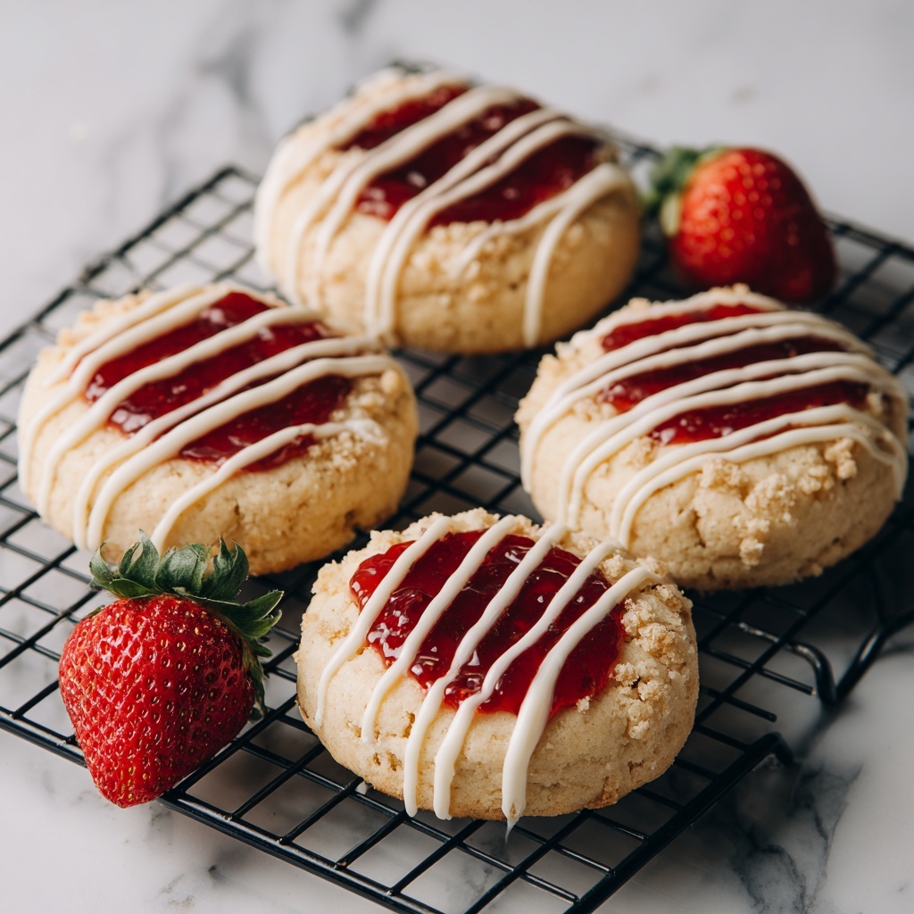 Strawberry Shortcake Cookies Recipe - Recipe Image