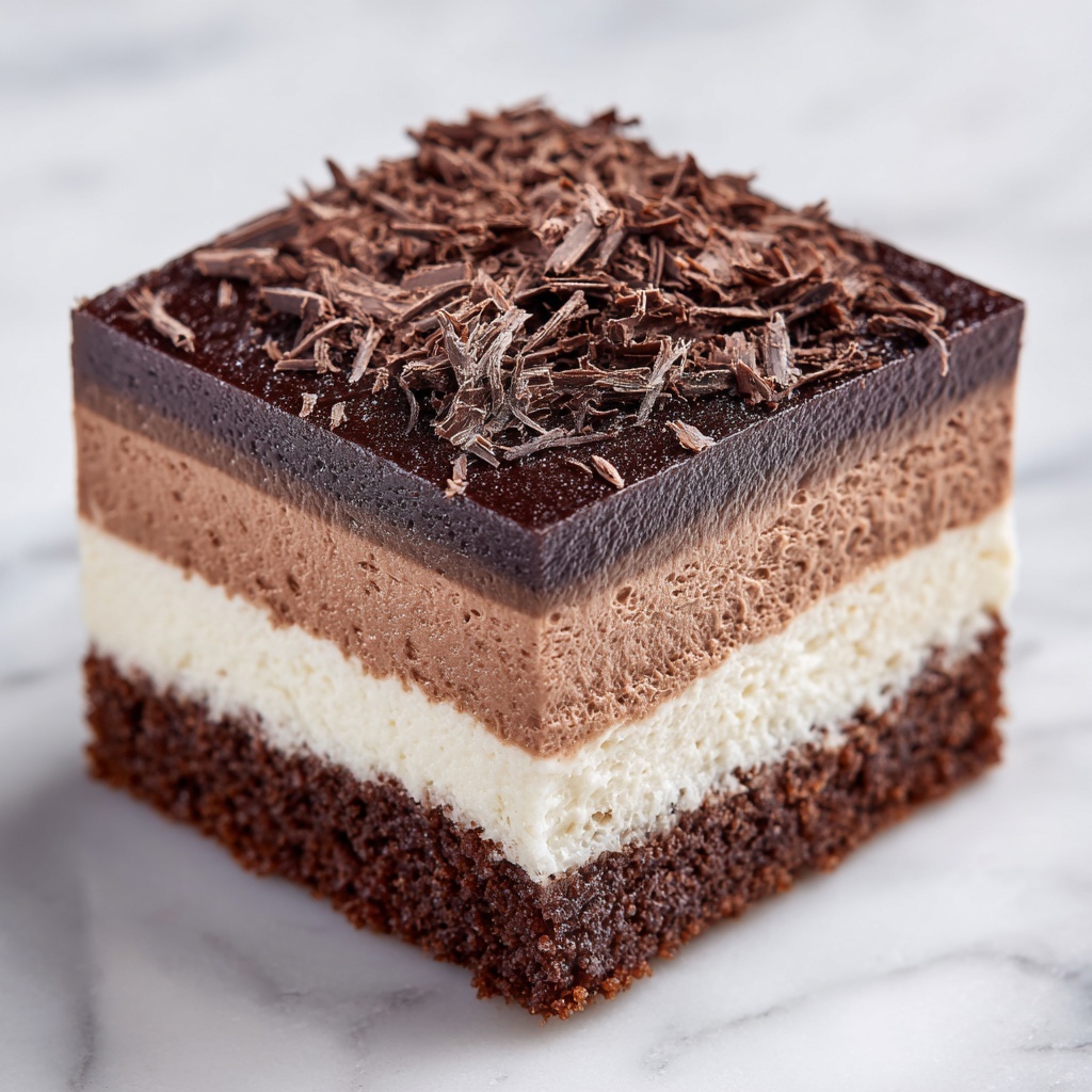 Chocolate Mousse Brownies Recipe - Recipe Image