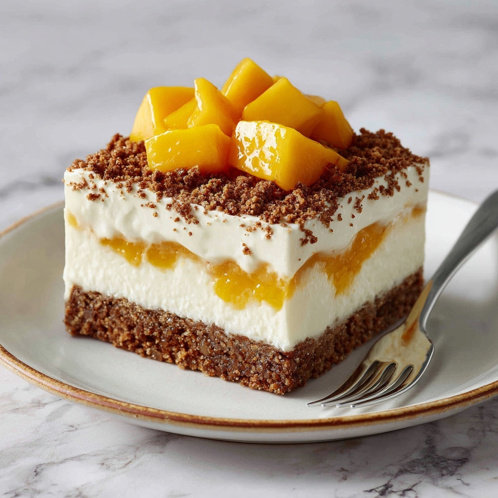 Delicious No-Bake Mango Float That Will Wow Your Guests Recipe - Recipe Image