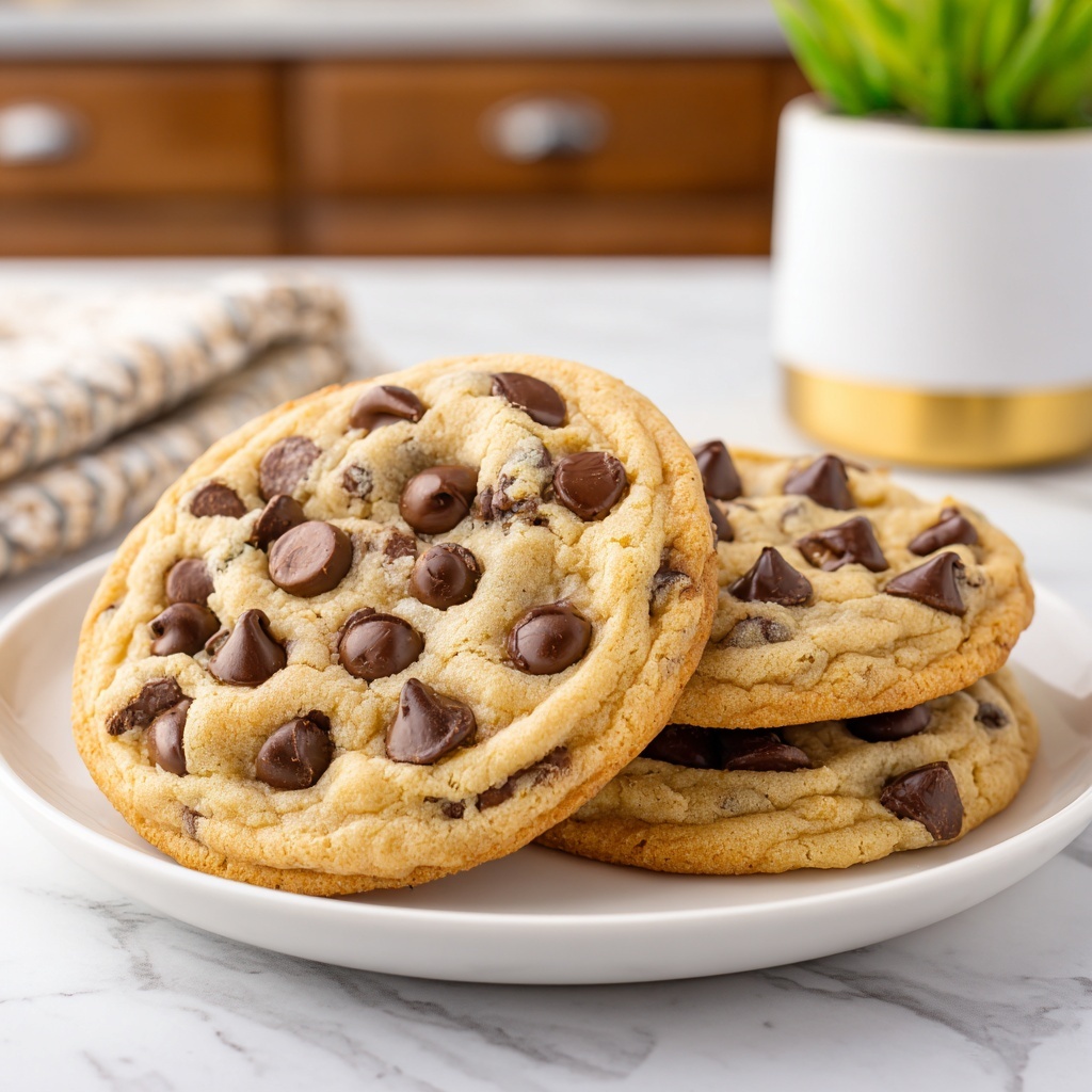 Deliciously Chewy Chocolate Chip Cookies Recipe - Recipe Image