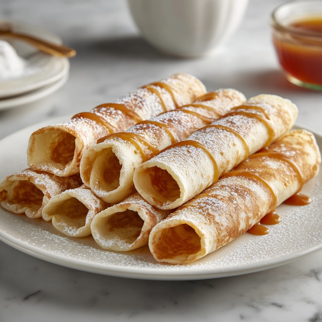 Cinnamon Roll Protein Crepes Recipe - Recipe Image