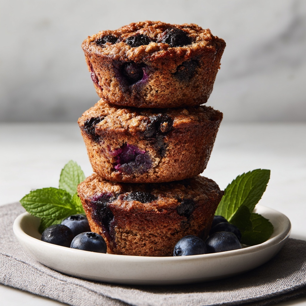 Blueberry Basil Breakfast Muffins That Wow Your Tastebuds Recipe - Recipe Image