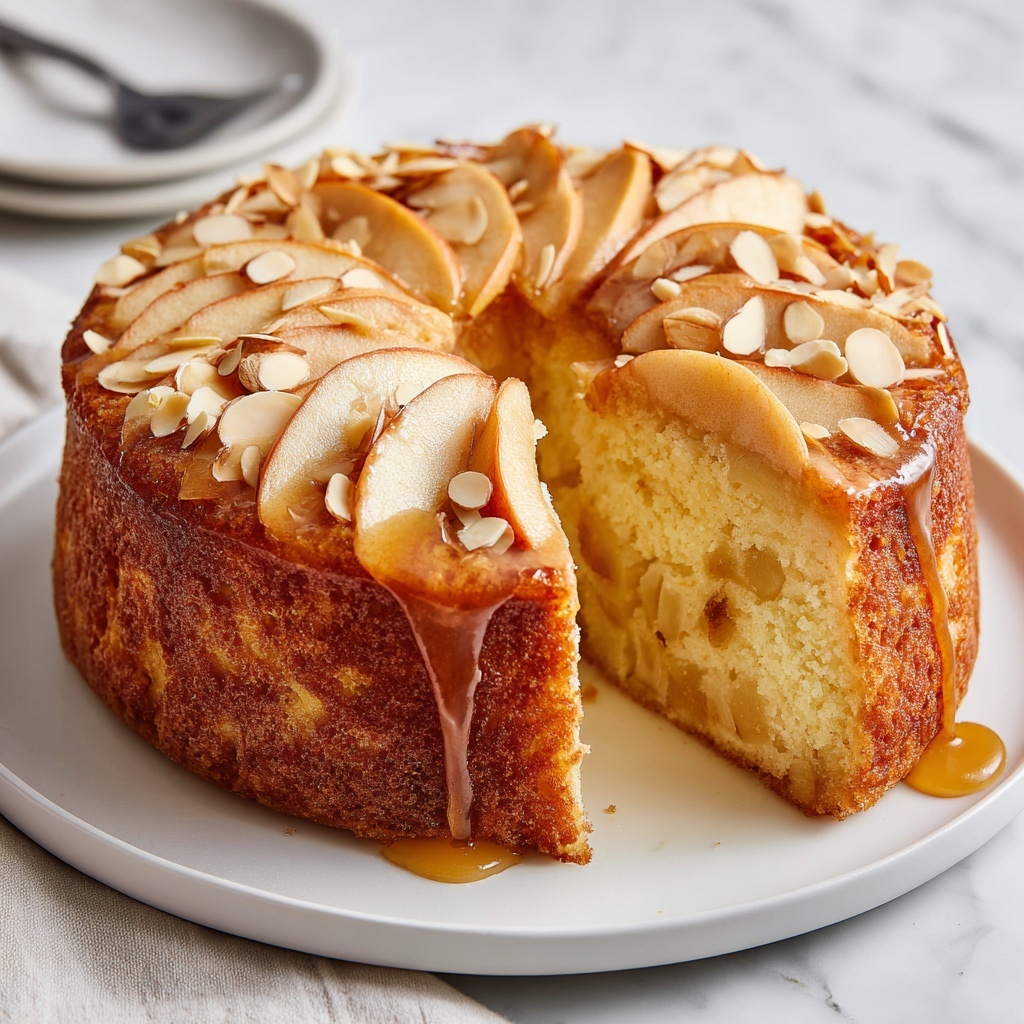 Pear Maple Almond Cake Recipe - Recipe Image