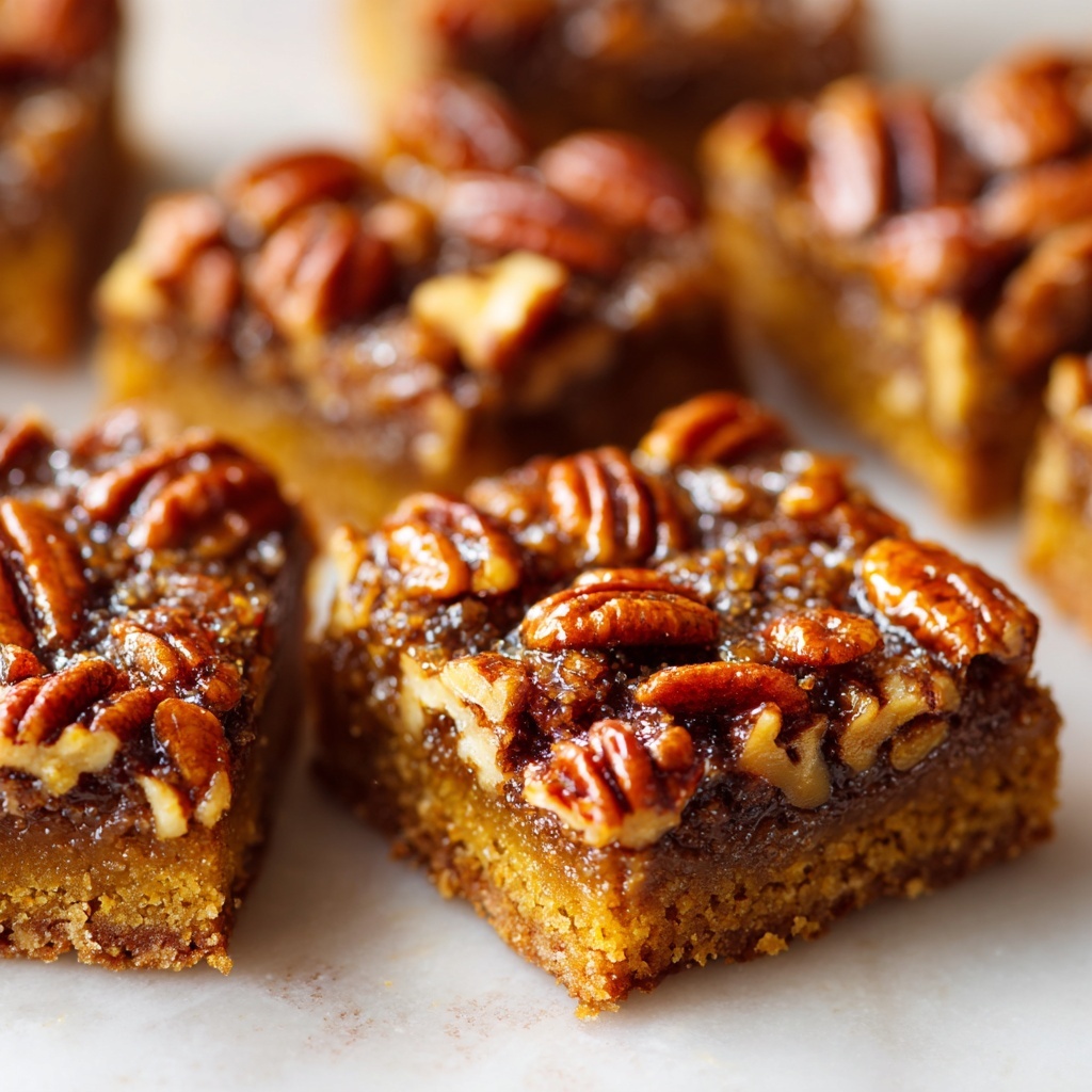 Maple Pecan Cookie Bars Recipe - Recipe Image