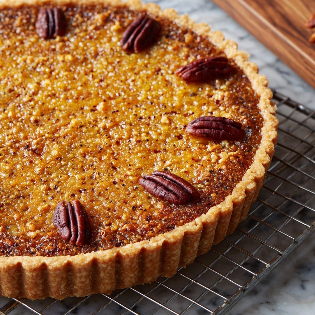 Sweet Potato Pecan Tart Recipe - Recipe Image