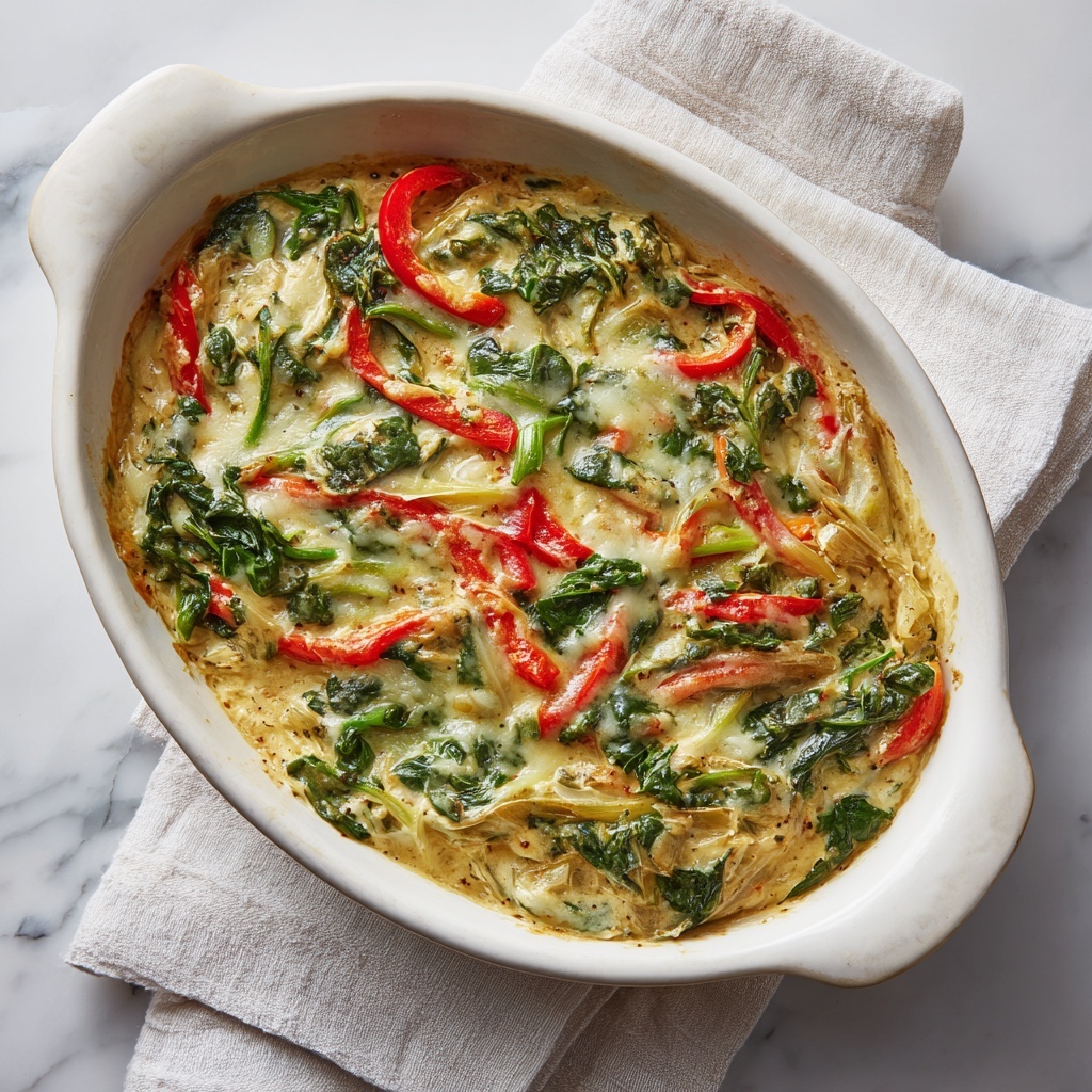 Creamy Chicken and Veggie Casserole Recipe - Recipe Image