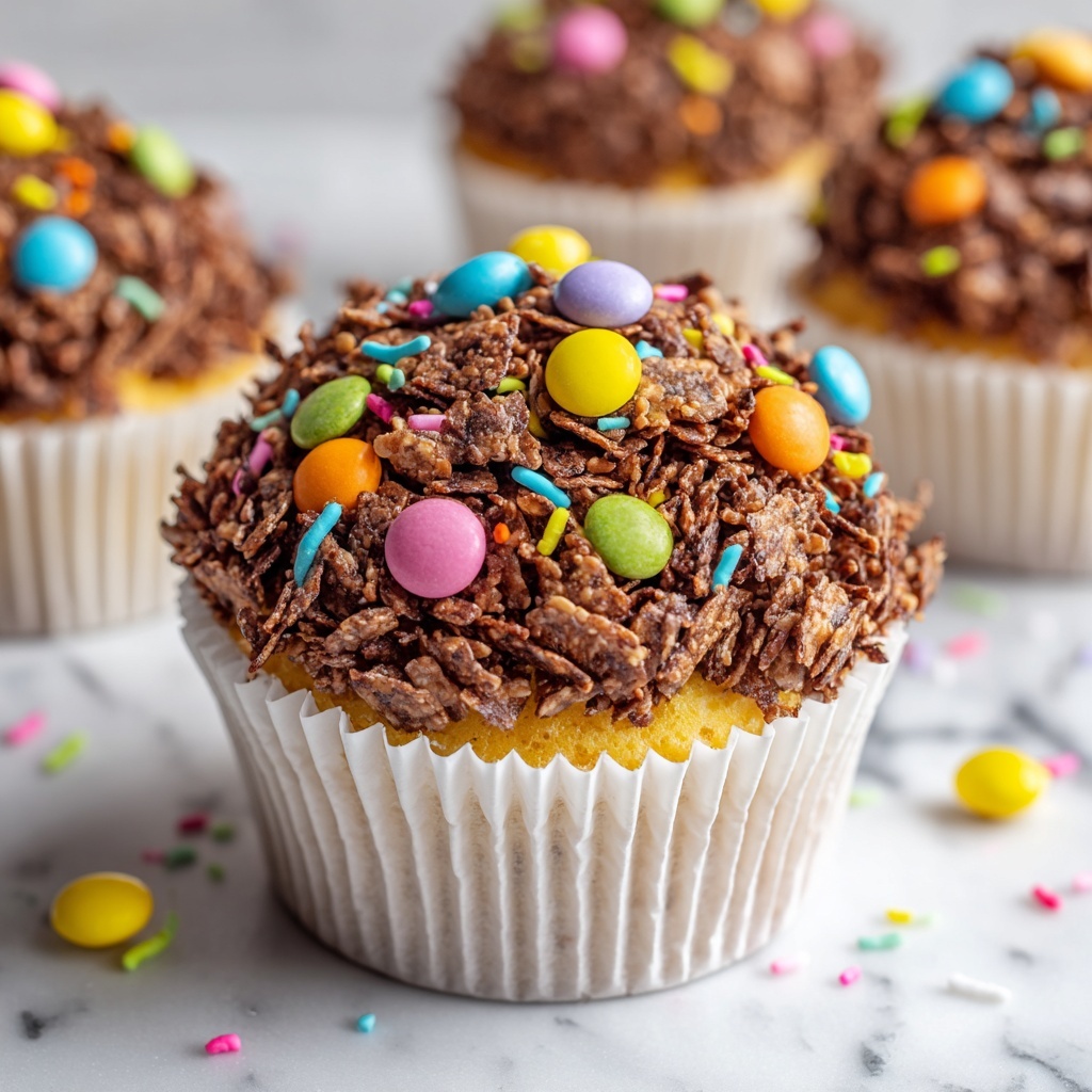 Delicious Cornflake Cakes with Mini Eggs Recipe - Recipe Image