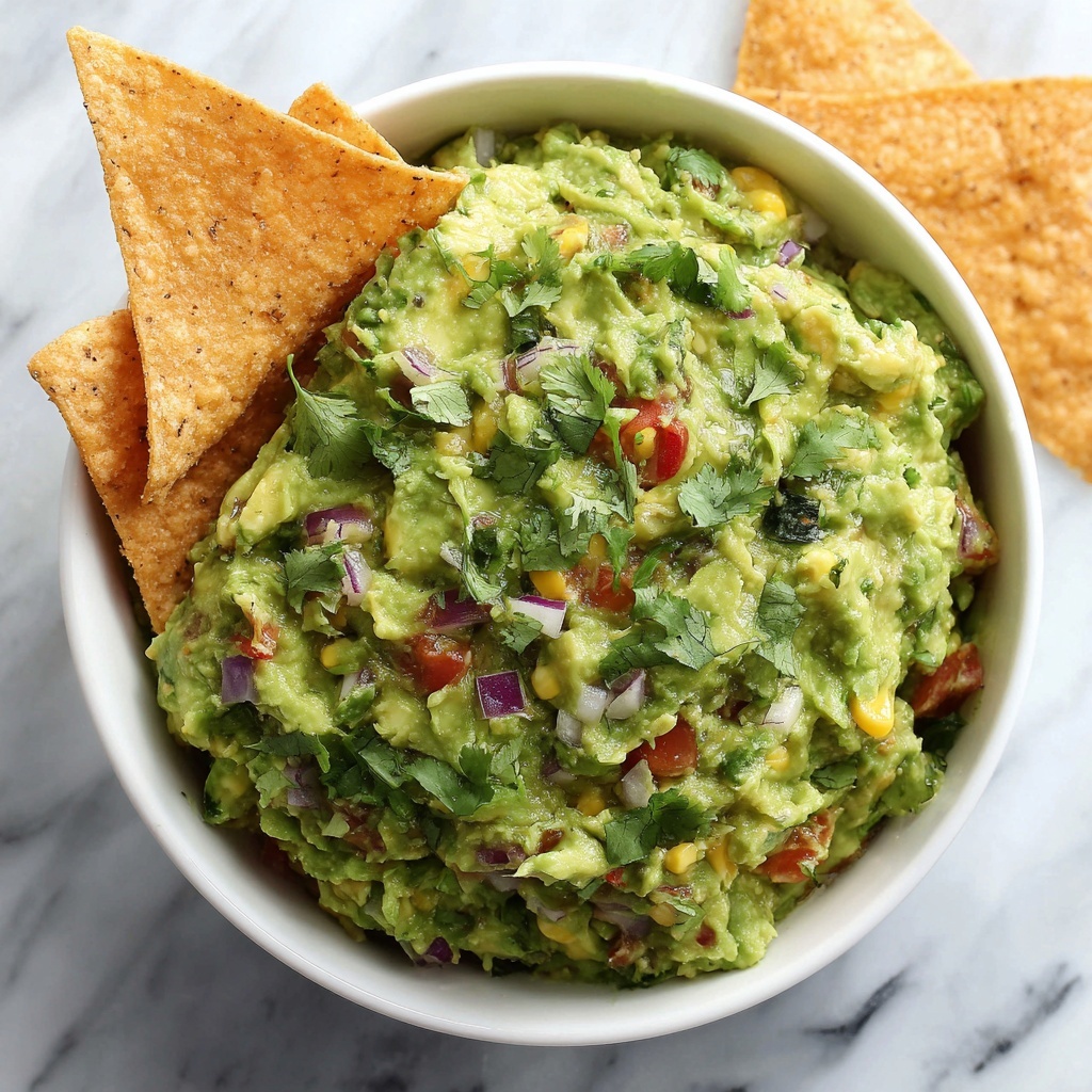 Delicious Corn Guacamole to Bring Joy to Your Table Recipe - Recipe Image
