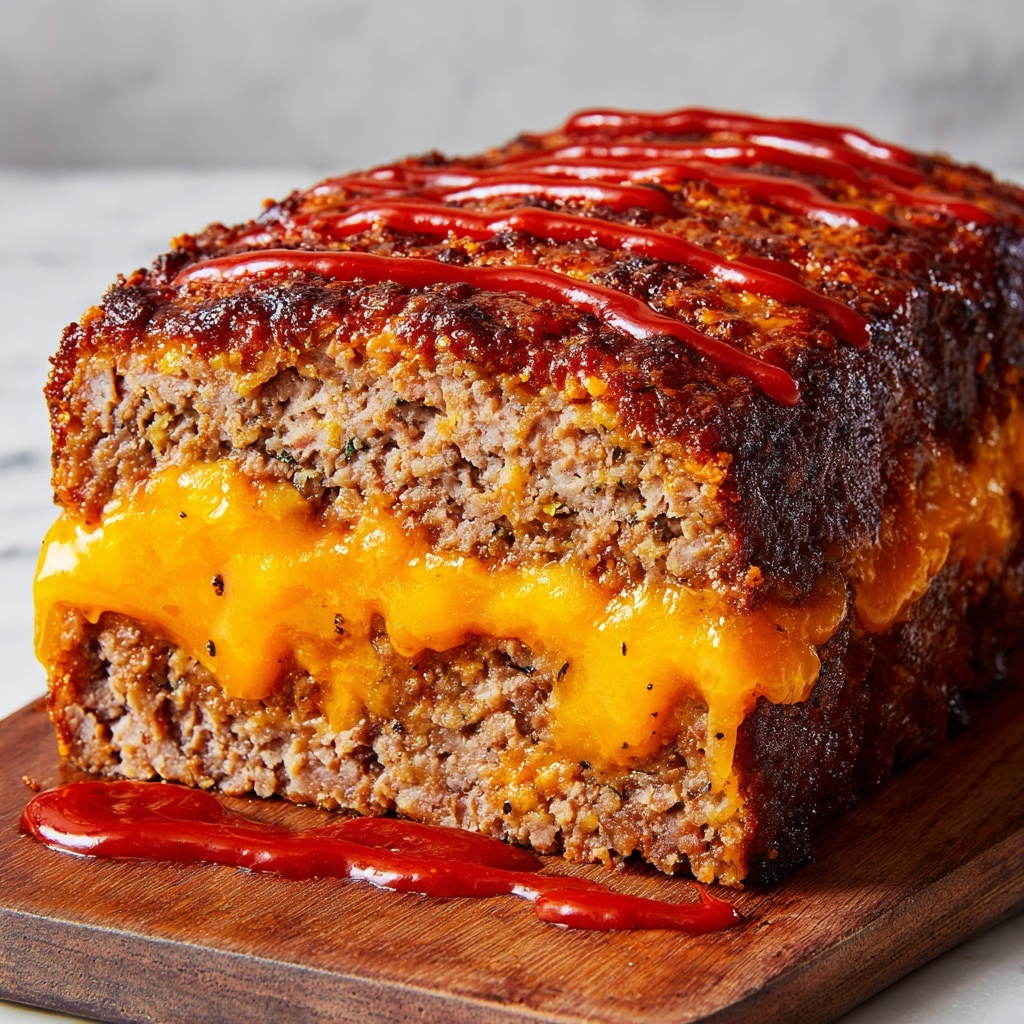 Cheeseburger Meatloaf: The Ultimate Comfort Food Delight Recipe - Recipe Image
