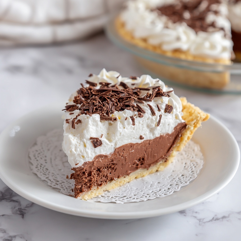 Black Bottom Pie Recipe - Recipe Image