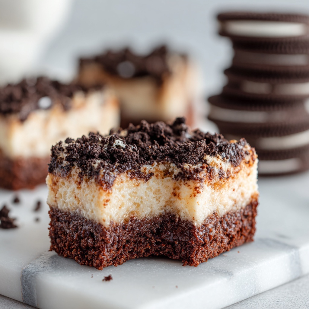 Cookies and Cream Brownies Recipe - Recipe Image