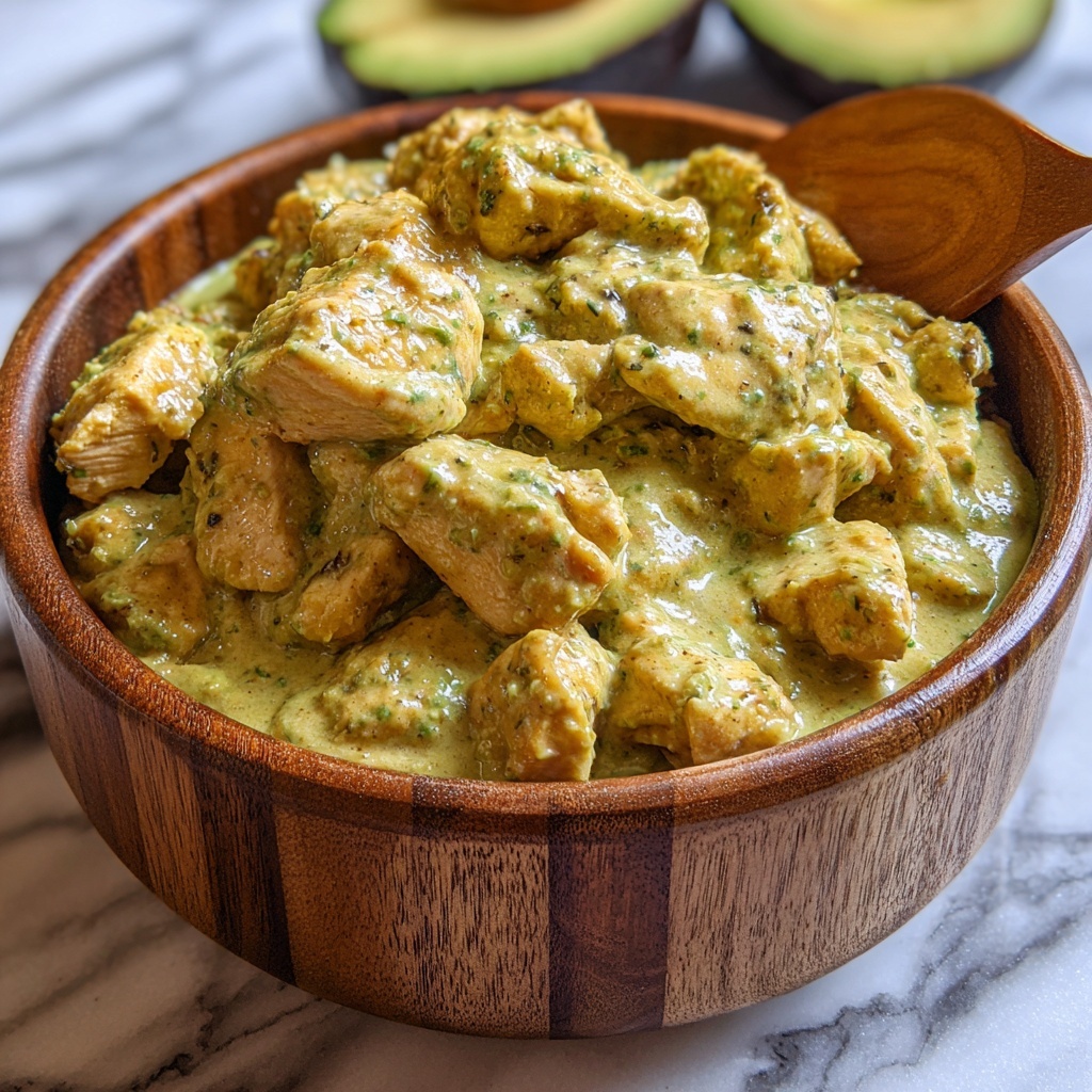 Irresistible Avocado Chicken Salad That’s Super Creamy Recipe - Recipe Image