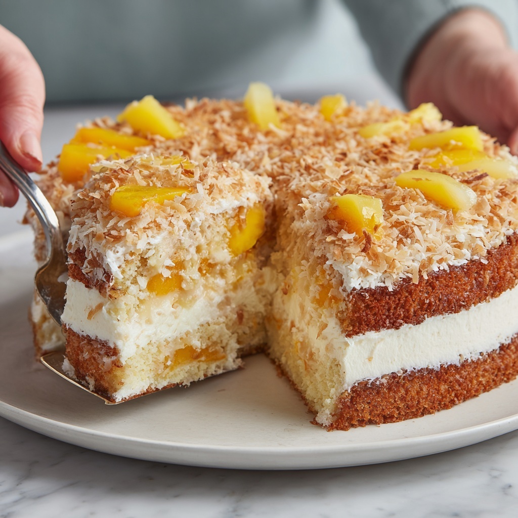 Coconut Cheesecake Bread Pudding Recipe - Recipe Image