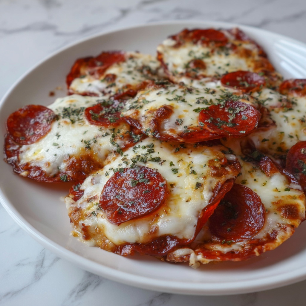 Pizza Chips: Crispy Bite-Sized Snack Brimming with Classic Pizza Flavors Recipe - Recipe Image