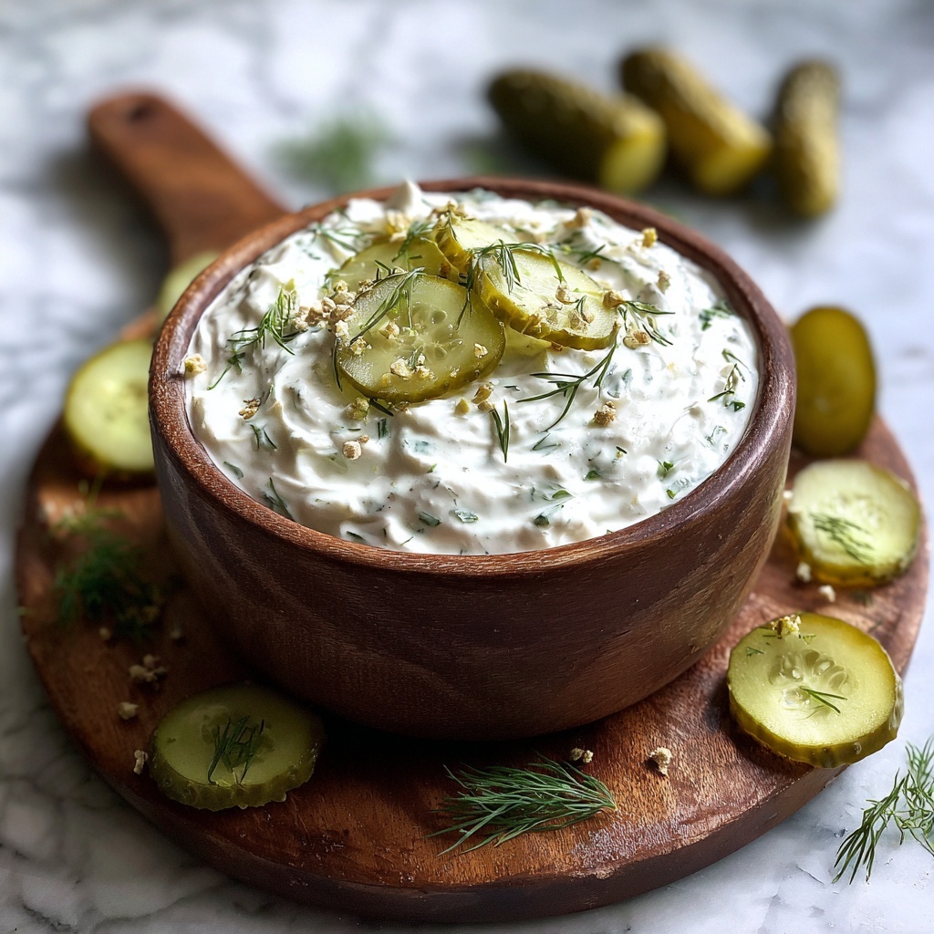 Dill Pickle Dip Recipe - Recipe Image