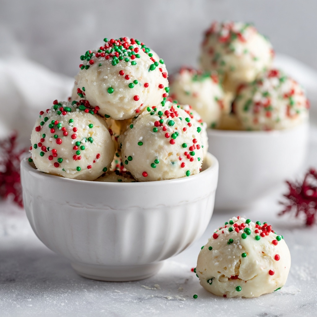Christmas Sugar Cookie Truffles Recipe - Recipe Image